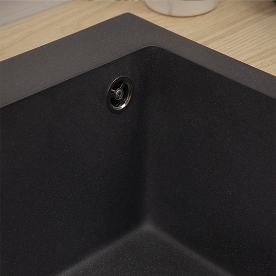 Black Granite sink made in europe