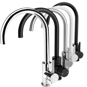 Gooseneck sink mixers kitchen tap