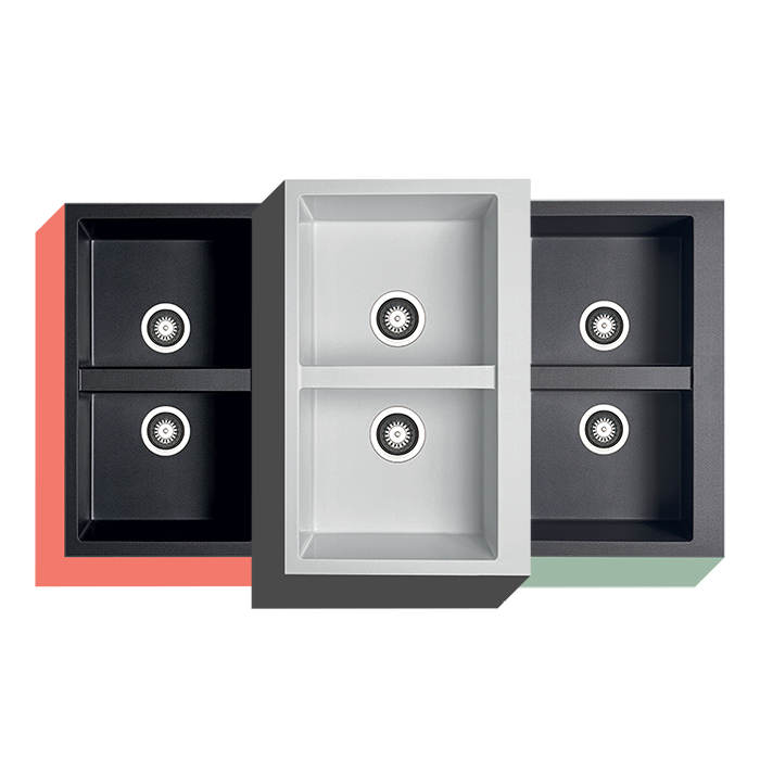 Double Bowl Topmount Sink