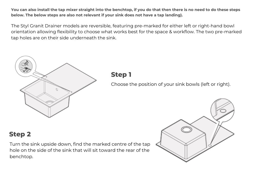 How To Install A Granite Kitchen Sink Styl Design